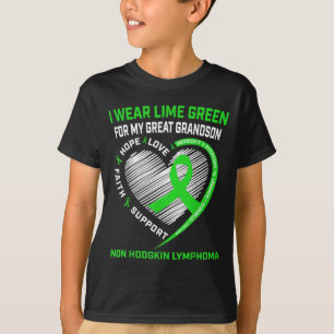 T-shirt Chemise de sensibilisation au cancer du lymphome n