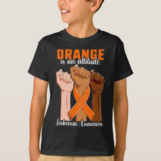 T-shirt Chemise de sensibilisation au cancer du sang1 (Devant)