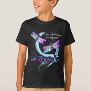 T-shirt Chemise de sensibilisation au suicide Respirez sim
