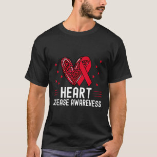 T-shirt Chemise de sensibilisation aux maladies cardiaques