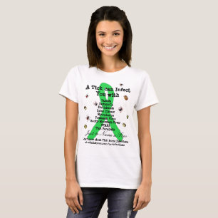 T-shirt Chemise de sensibilisation aux maladies et aux inf