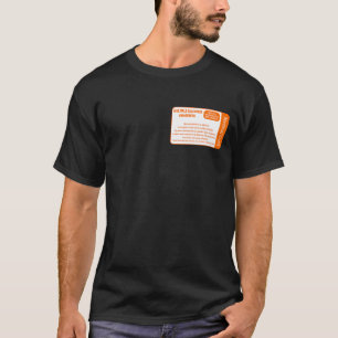 T-shirt Chemise de sensibilisation MS, carte Médicale mult