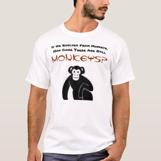 T-shirt Chemise de singe (Devant)