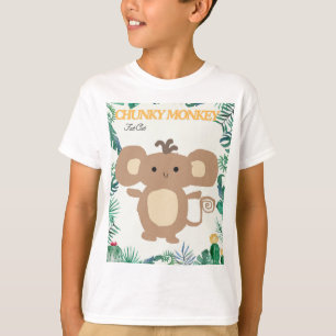 T-shirt Chemise de singe croustillante pour enfants