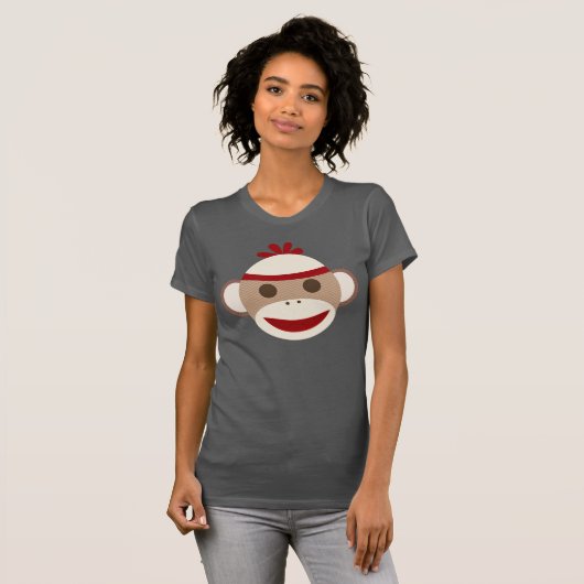 T-shirt Chemise de singe de choeur pour femmes (Devant entier)