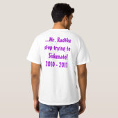 T-shirt Chemise de Siskenators (Dos entier)