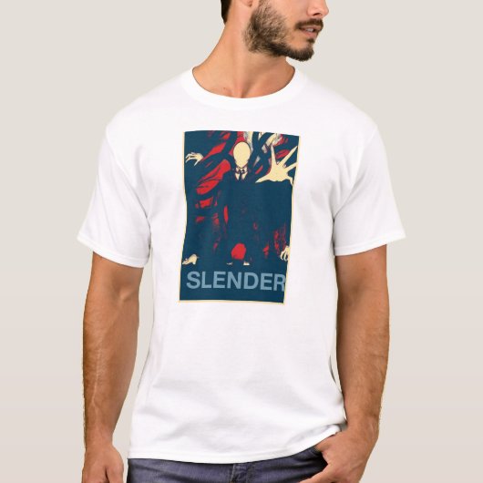 T-shirt Chemise de Slenderman (Devant)