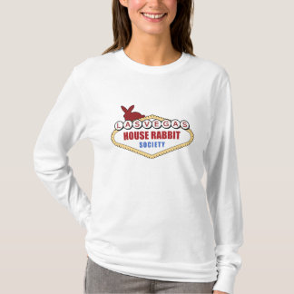 T-shirt Chemise de société de lapin de Chambre de Las