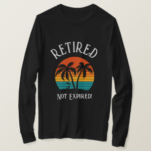 T-shirt Chemise de soleil pour hommes à la retraite