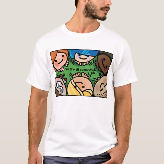 T-shirt chemise de solidarité (Devant)