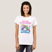 T-shirt Chemise de sommeil Unicorn Pajama (Devant entier)