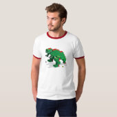 T-shirt Chemise de sonnerie de Legosaurus (Devant entier)