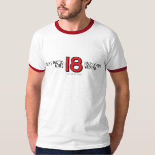 T-shirt chemise de sonnerie du HOF18 des hommes