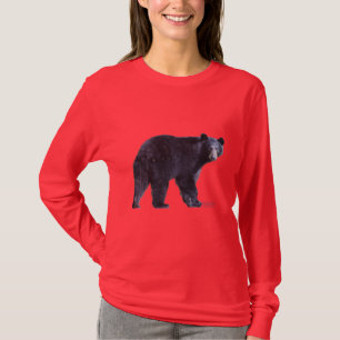 T-shirt Chemise de soutien à la faune de l'OURS NOIR 2