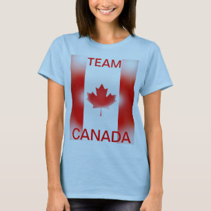 T-shirt Chemise de sports du Canada d'équipe