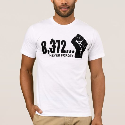 T-shirt Chemise de Srebrenica (Devant)