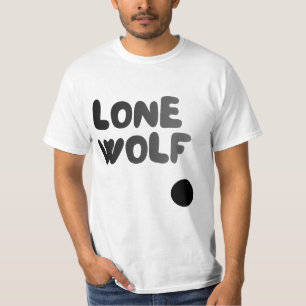 T-shirt Chemise de streetwear urbain du club Lone Wolf