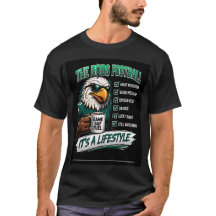 Chemise de style de vie pour les fans de football