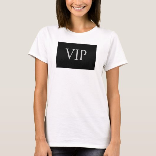 T-SHIRT CHEMISE DE STYLE VIP (Devant)
