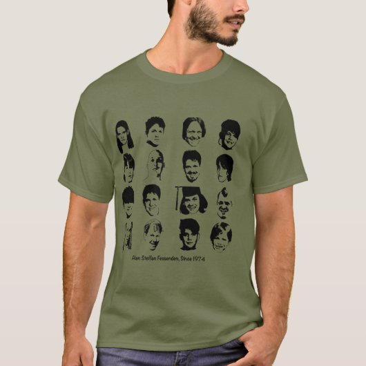 T-shirt chemise de stylez d'Alan (Devant)
