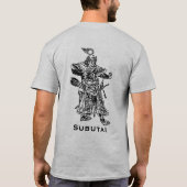 T-shirt Chemise de Subutai (Dos)