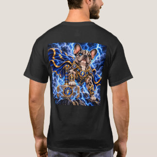 T-shirt Chemise de super-héros Frenchie Dog of Thunder