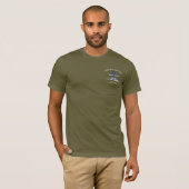 T-shirt Chemise de support Résolue 2018-2019 (verte) (Devant entier)