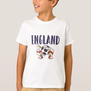T-shirt Chemise de supporter de football d'Angleterre Drap