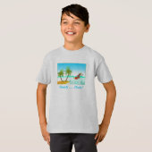 T-shirt Chemise de surf (Devant entier)