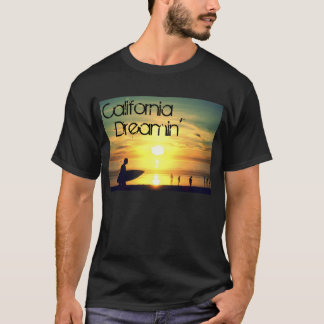 T-shirt Chemise de surfer de la Californie Dreamin