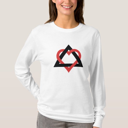 T-shirt Chemise de symbole d'adoption (Devant)
