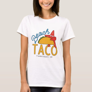 T-shirt Chemise de taco de plage