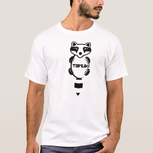 T-shirt chemise de tanuki (Devant)