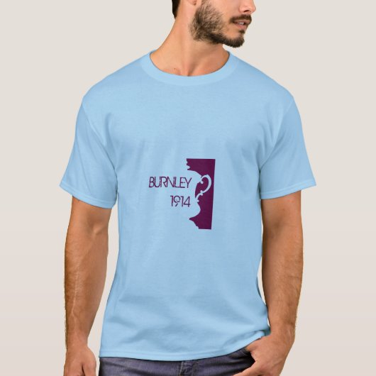 T-shirt Chemise de tasse de Burnley (Devant)