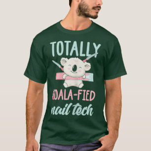 T-shirt Chemise de technologie des ongles pour femmes Koal