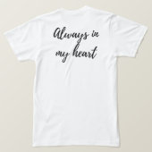 T-shirt chemise de teddy (Design dos)