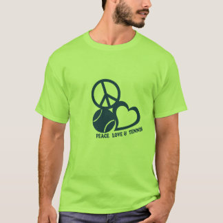 T-shirt Chemise de TENNIS d'AMOUR de PAIX