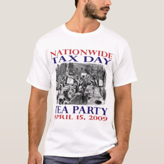 T-shirt Chemise de thé de Boston - hommes