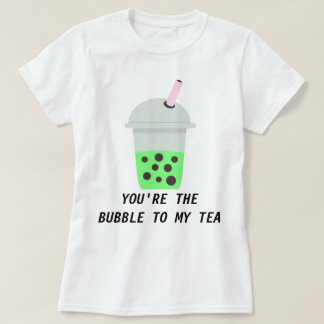 T-shirt Chemise de thé de bulle