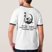 T-shirt Chemise de TKD (Dos entier)
