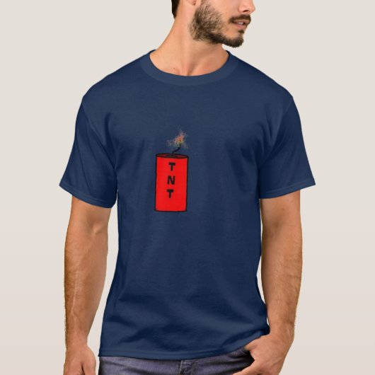 T-shirt chemise de tnt (Devant)