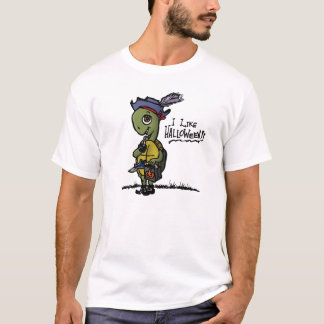 T-shirt Chemise de tortue de Halloween