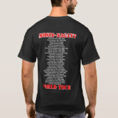 T-shirt Chemise de tour du monde de Mosin-Nagant (Dos)