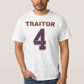 T-shirt Chemise de TRAÎTRE de #4 Brett Favre Viking