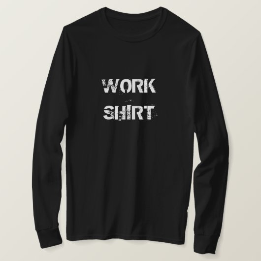 T-SHIRT CHEMISE DE TRAVAIL (Design devant)