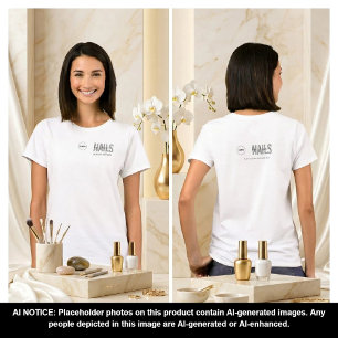T-shirt Chemise de travail personnalisée pour technicien e