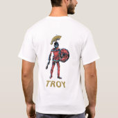 T-SHIRT CHEMISE DE TROJAN (Dos)