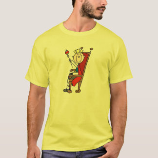T-shirt Chemise de trône de prince charme