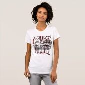 T-shirt Chemise de tueur de zombi (Devant entier)