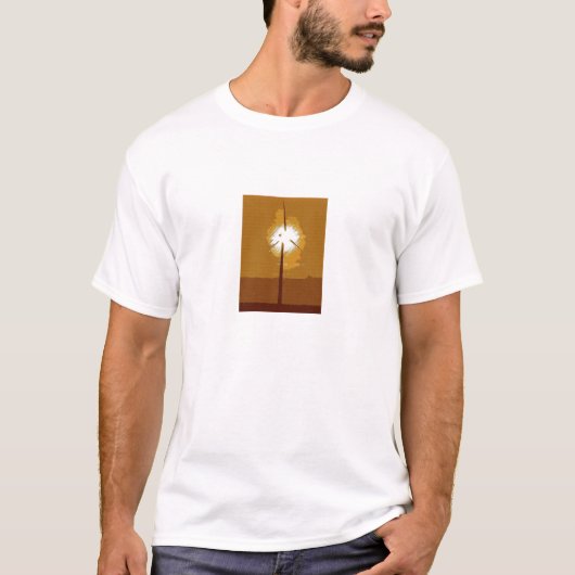 T-shirt Chemise de turbine de vent (Devant)